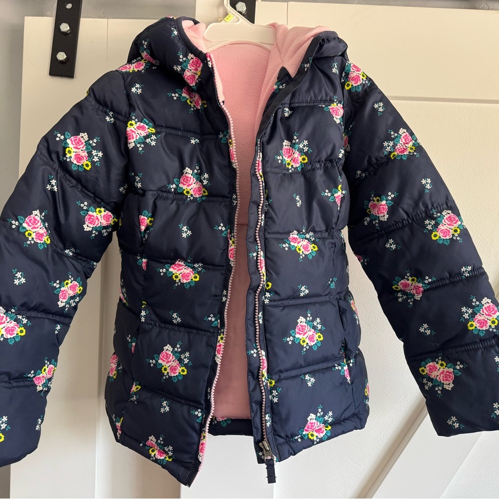 Faded Glory Pink Plush Jacket